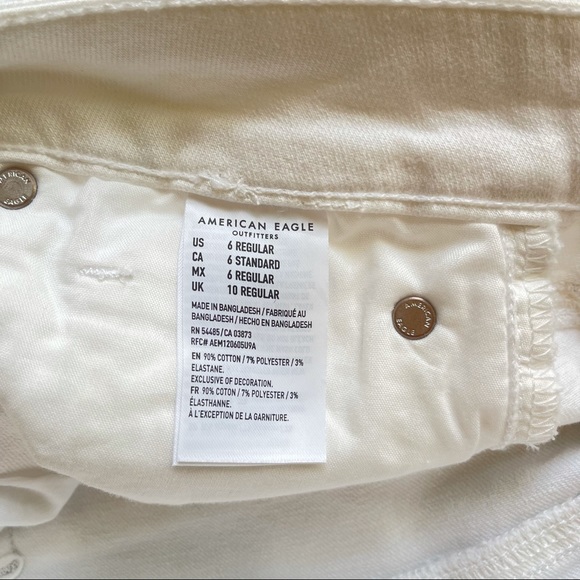American Eagle High Rise Mini Jean Skirt/Sz:6/NWT - Picture 9 of 12